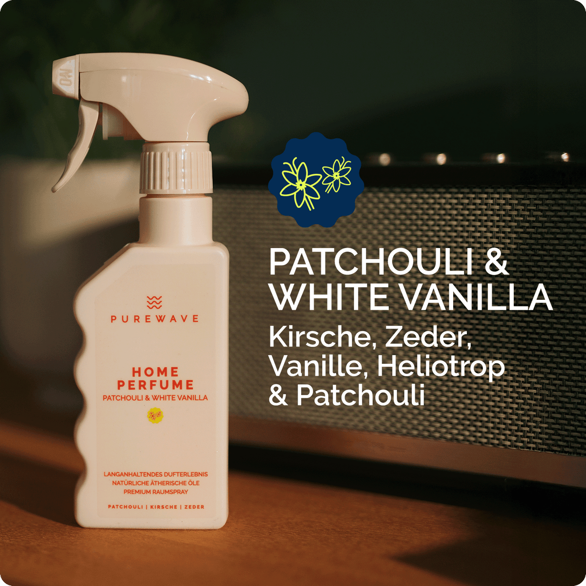 Home Perfume Patchouli & White Vanilla 250ml*