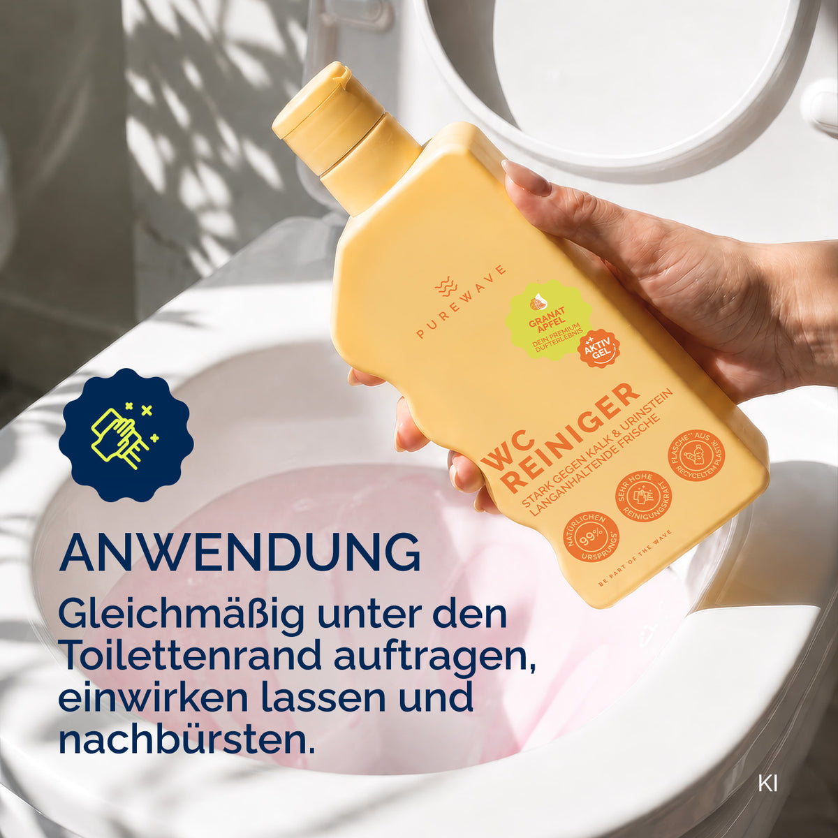 WC-Reiniger Aktiv-Gel Granatapfel
