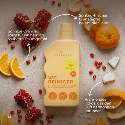 WC-Reiniger Aktiv-Gel Granatapfel