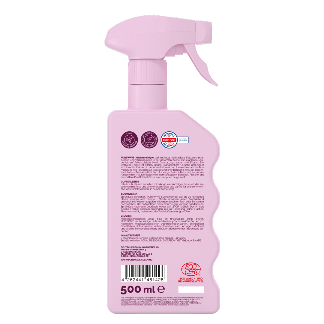 Küchenreiniger Hibiskus & Pfirsich 500 ml