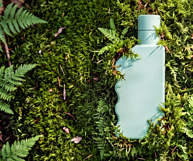 PUREWAVE Sprühflasche aus Recyclat im Wellen-Design