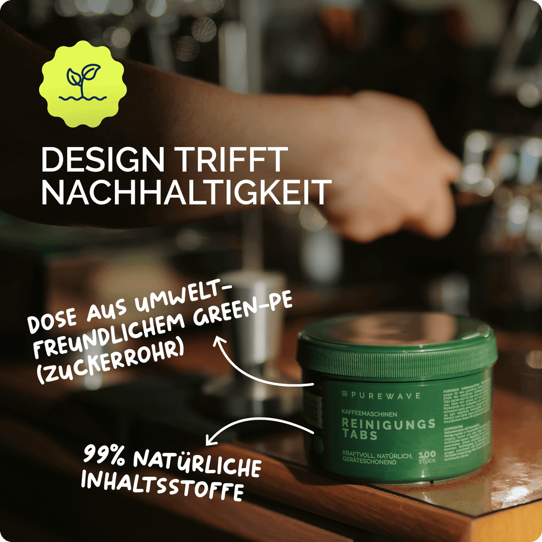 Kaffee-Pflegeset, 100 Tabs
