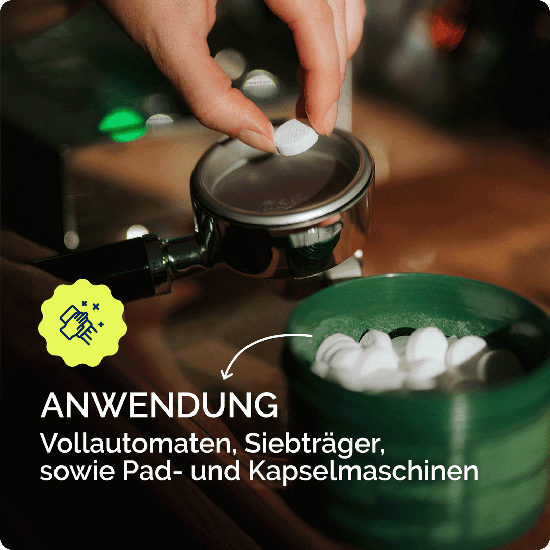 Kaffee-Pflegeset, 100 Tabs