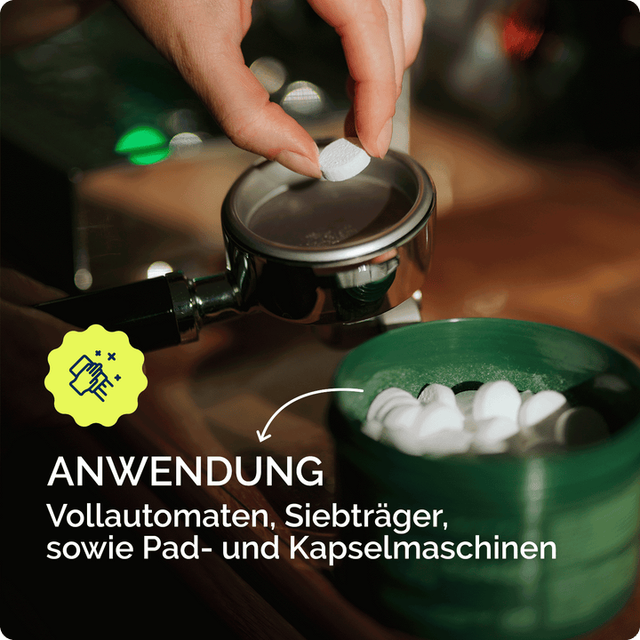 Kaffee-Pflegeset, 100 Tabs