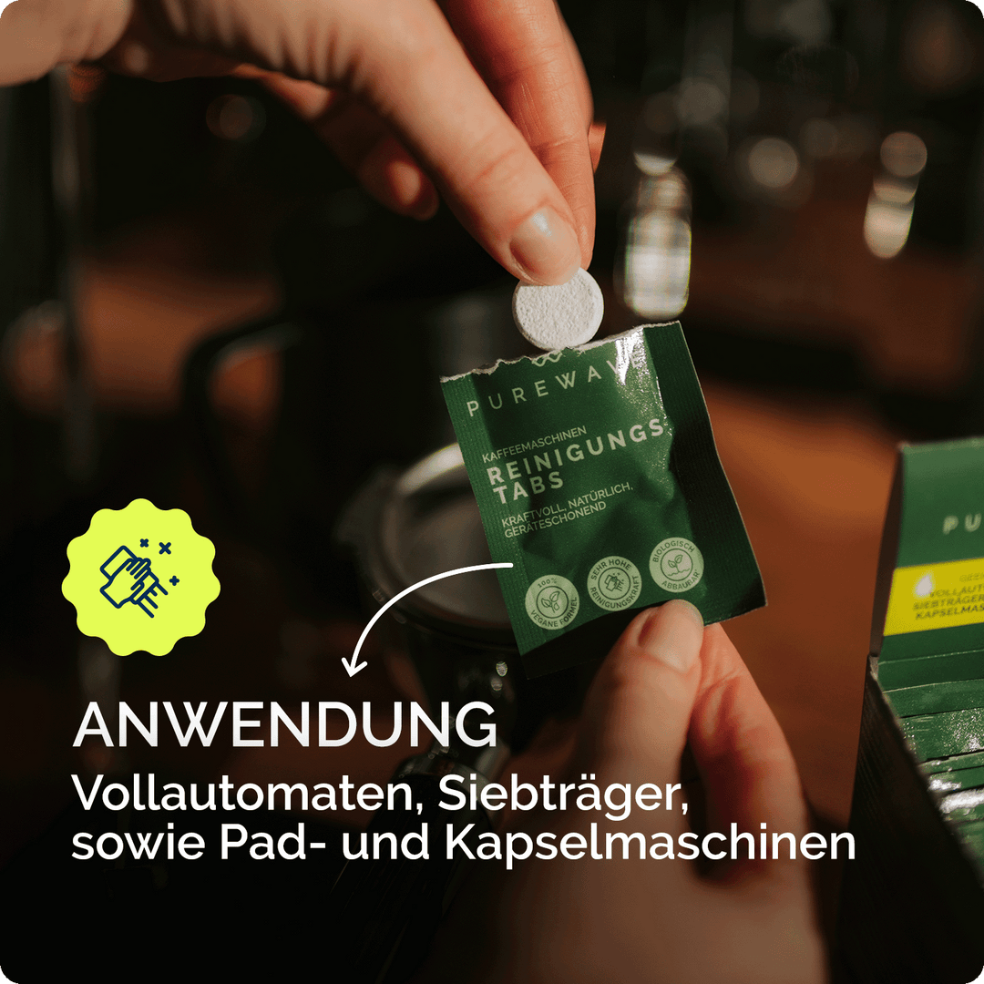 Kaffee-Pflegeset, 10 Tabs